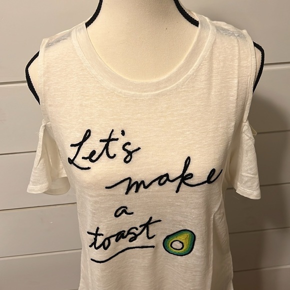 Let’s Make a Toast Graphic Tee - Picture 2 of 2